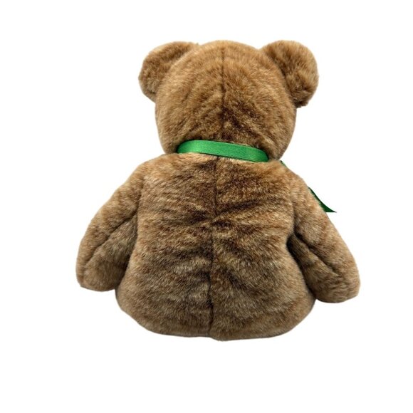 Ty Beanie Buddies 2002 Billionaire Bear With Dollar Sign Green Ribbon 100% Tylon - Picture 6 of 9